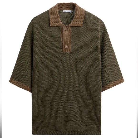 Zara Other - Zara Olive Green Knit NWOT